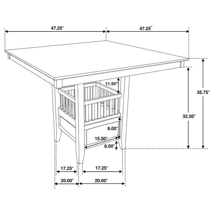 Jaden 5 Pc Counter Height Dining Sets