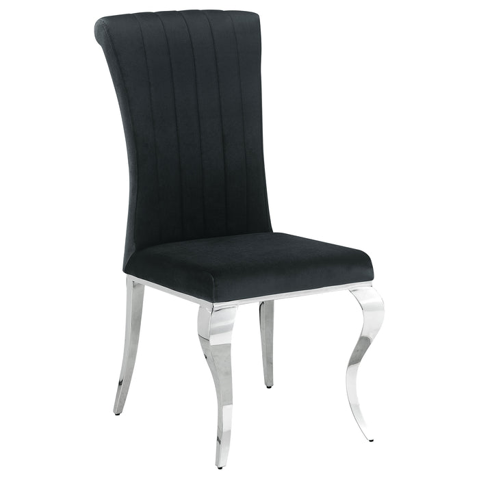 Carone 5 Pc Dining Sets Black