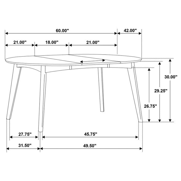 Jedda 5 Pc Dining Sets