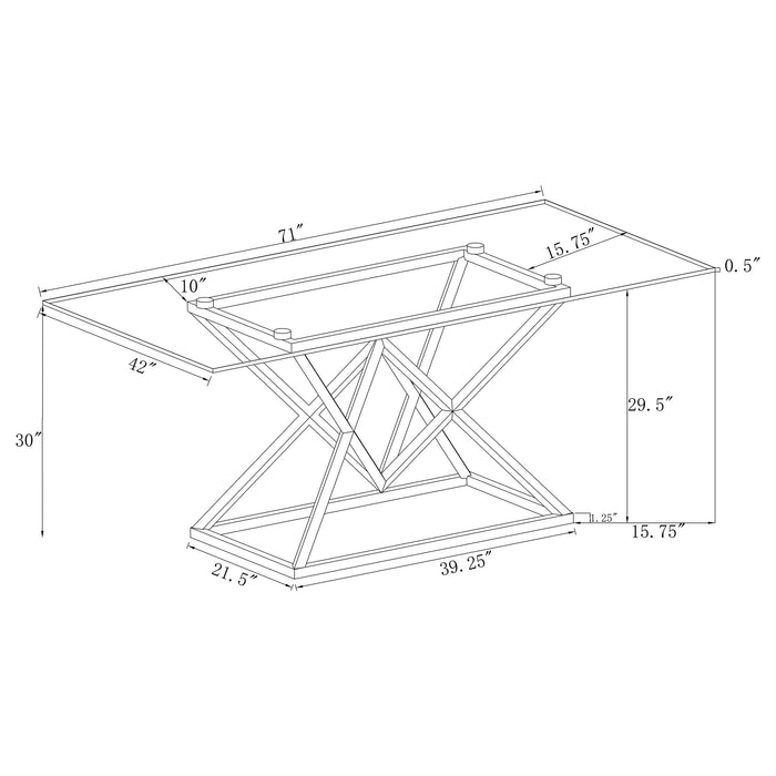 Beaufort 5 Pc Dining Sets