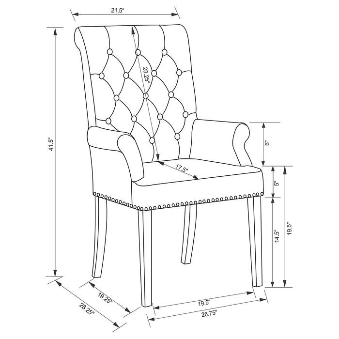 Alana Arm Chairs