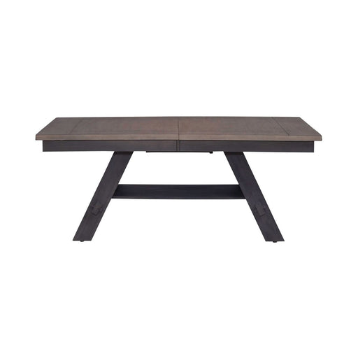 Liberty Furniture Lawson Pedestal Table in Weathered Gray 116GY-P4090 image
