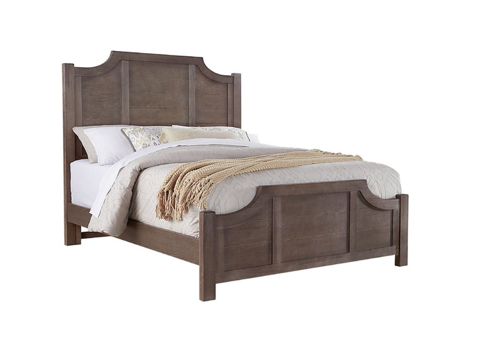 Vaughan-Bassett Maple Road Cal King Scallop Bed in Maple Syrup image