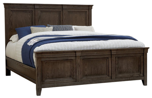Vaughan-Bassett Passageways Charleston Brown Cal King Mansion Bed in Dark Brown image