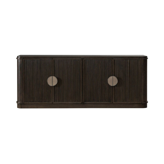 Liberty Furniture City View 82 Inch TV Console in Coffee Bean