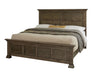 Vaughan Bassett Carlisle Queen Window Pane Bed in Dark Sable image