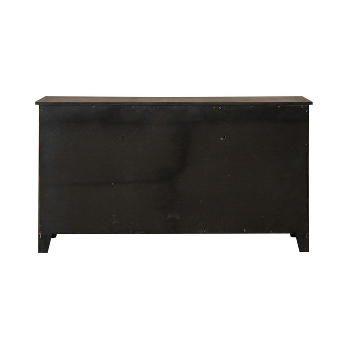 Liberty Furniture Grandpas Cabin 7 Drawer Dresser in Sandstone