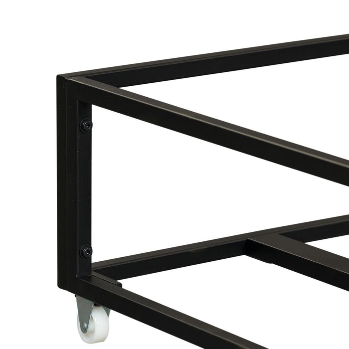 Liberty Furniture Vintage Series Twin Metal Trundle in Black