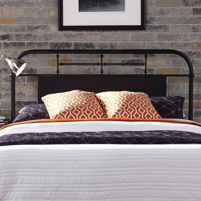 Liberty Furniture Vintage Series Queen Metal Bed in Black