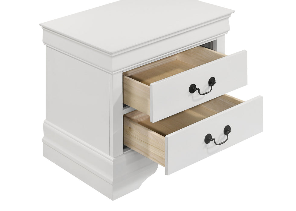 Louis Philippe 4 & 5 Piece Bedroom Set Full, Twin, King, & Queen