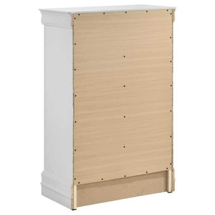 Louis Philippe 4 & 5 Piece Bedroom Set Full, Twin, King, & Queen
