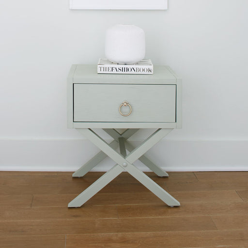 Liberty Furniture East End Accent Table in Green Mist EST SHIP TIME APPX 4 WEEKS image