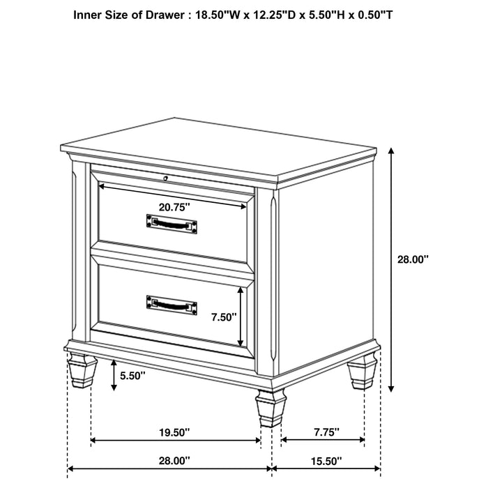 Franco 5 Pc Bedroom Sets