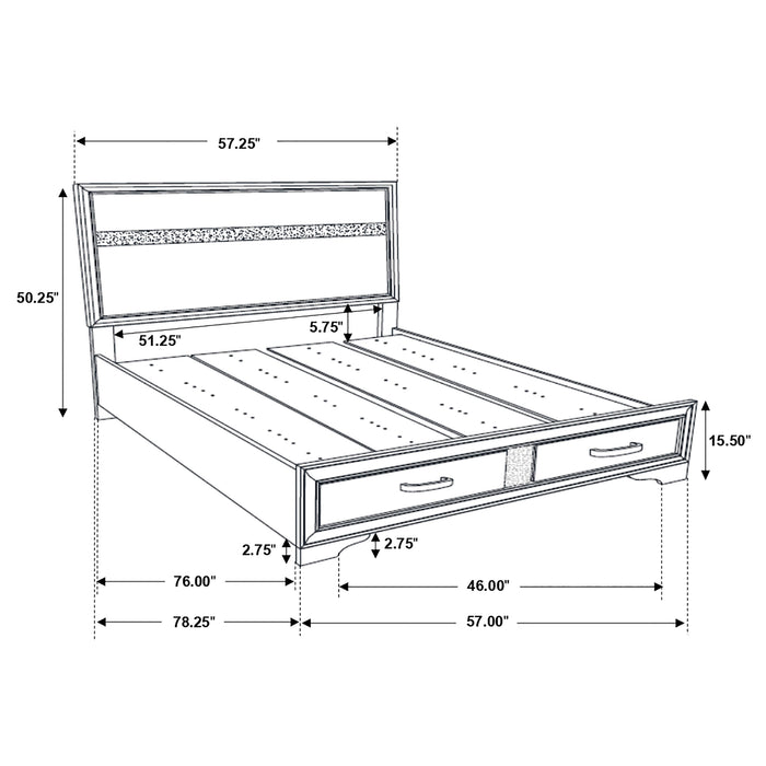 Miranda Bedroom Set with Storage