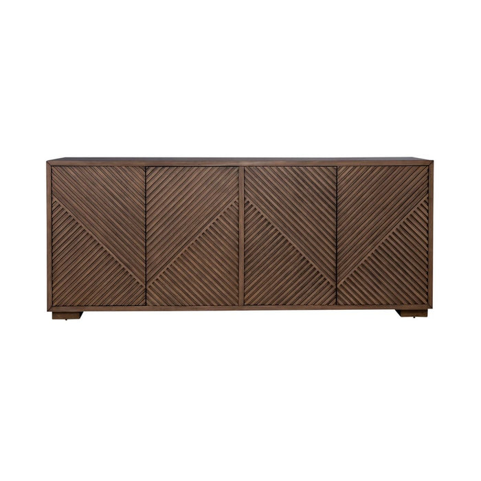 Liberty Furniture Easton 82 Inch TV Console in Coffee Bean