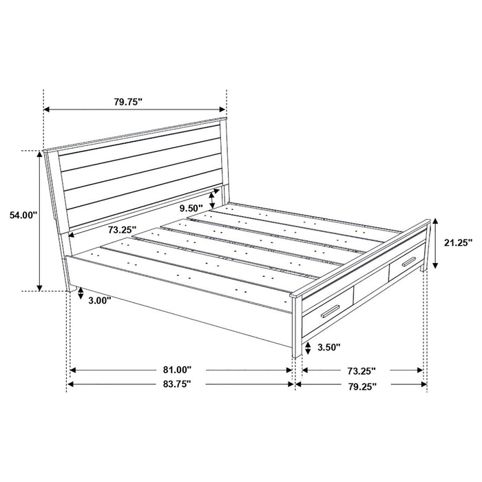 Woodmont 4 & 5 Piece E.King, Queen, & Cal;.King Bedroom Sets