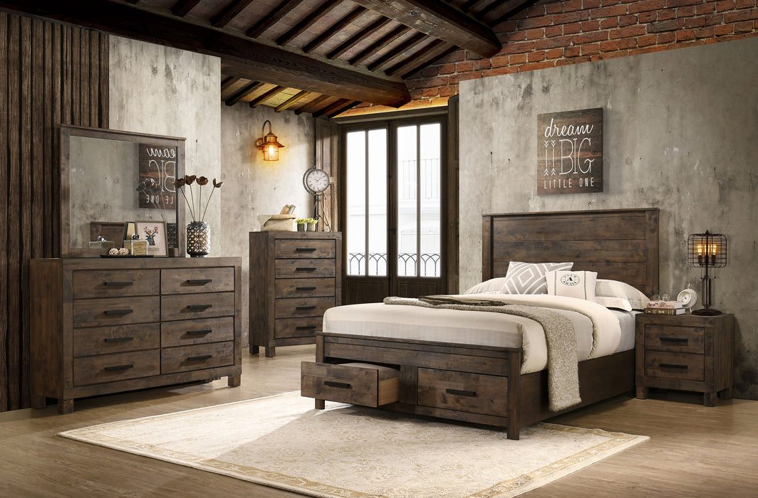 Woodmont 4 & 5 Piece E.King, Queen, & Cal;.King Bedroom Sets