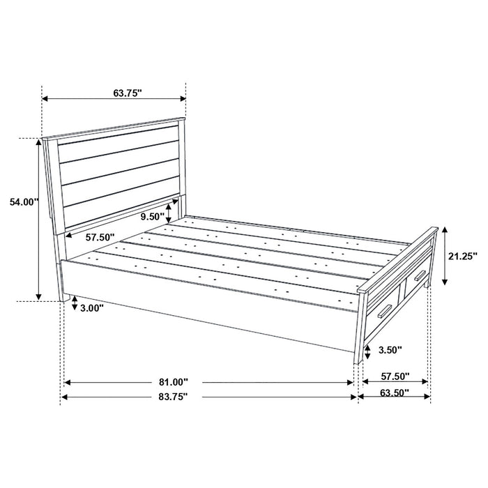 Woodmont 4 & 5 Piece E.King, Queen, & Cal;.King Bedroom Sets