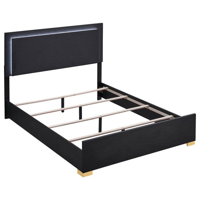 Marceline Bedroom Sets White & Black 4 & 5 Piece