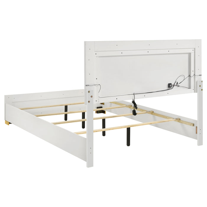 Marceline Beds White & Black Eastren King, Full, Twin, & Queen