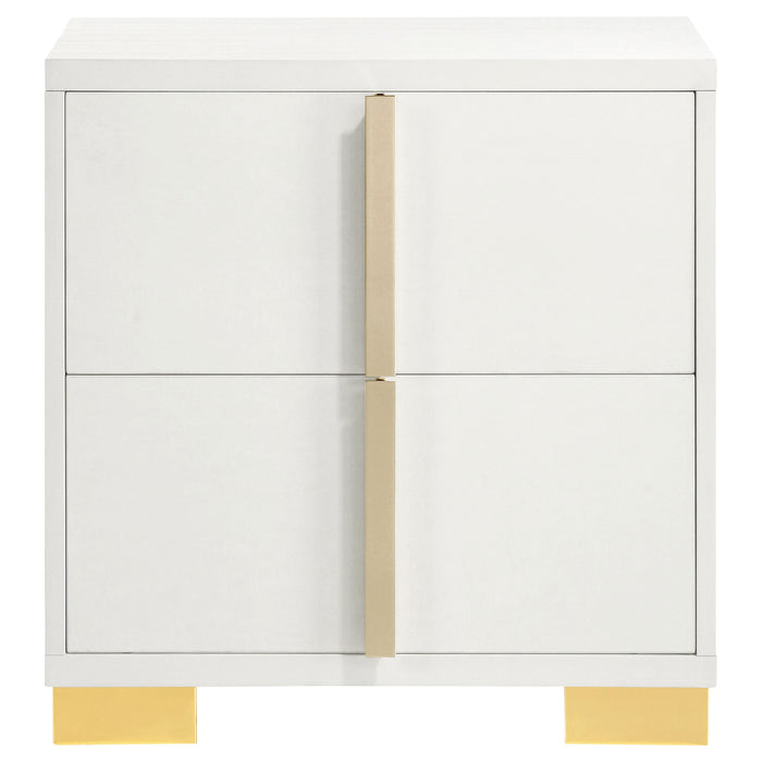 Marceline Bedroom Sets White & Black 4 & 5 Piece