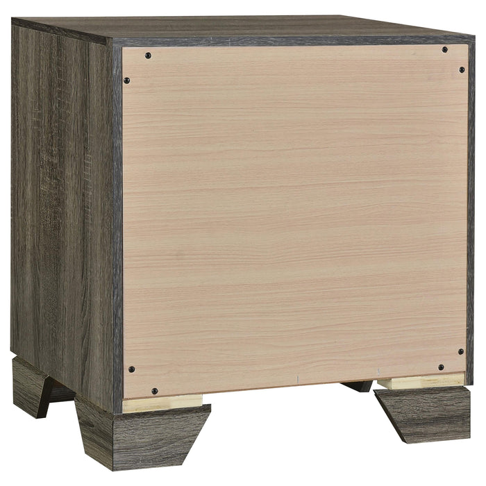 Wright California King Bedroom Set Brown Oak