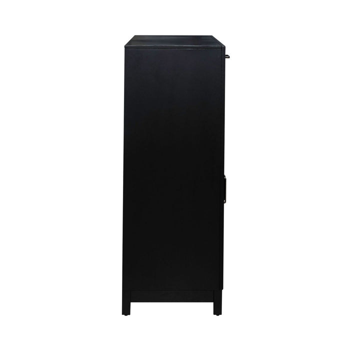 Liberty Furniture Capeside Cottage Buffet in Royal Black
