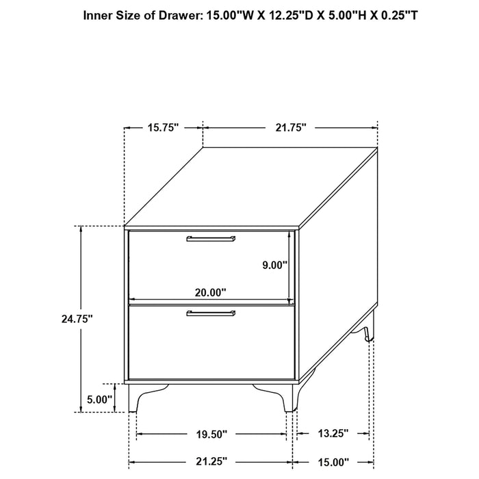 Kendall 4 & 5 Piece Bedroom Sets