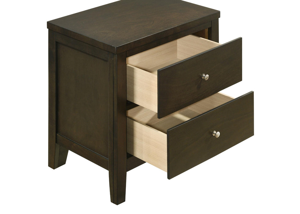 Wilkes California King Bedroom Set Dark Cocoa