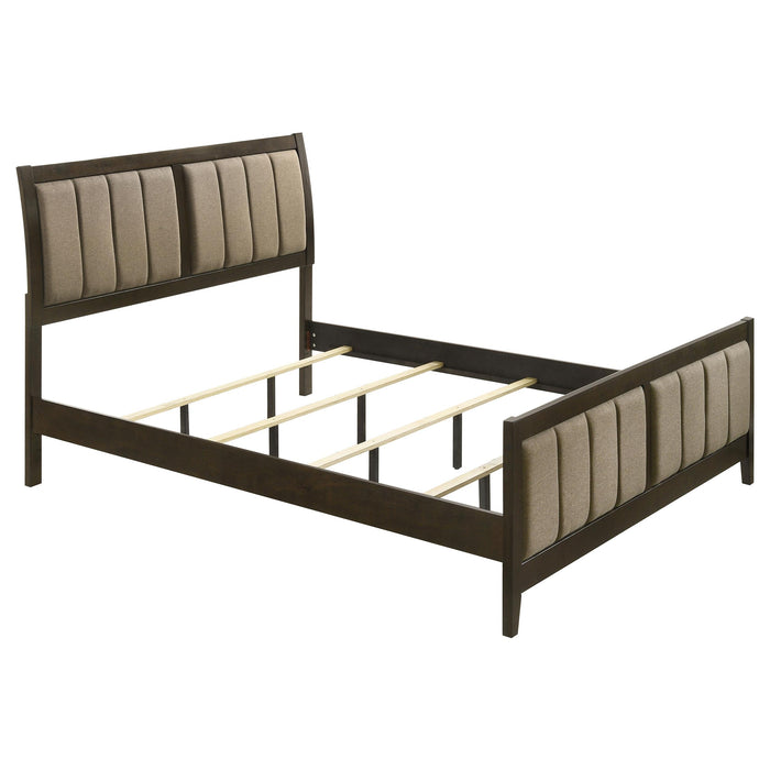 Wilkes California King Bedroom Set Dark Cocoa