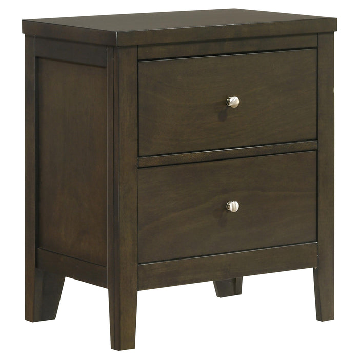 Wilkes California King Bedroom Set Dark Cocoa