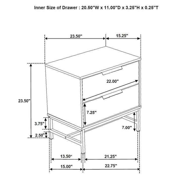 Sonora 4 & 5 Piece Bedroom Set