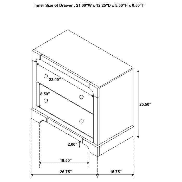Gran Park 4 & 5 Piece Bedroom Set E.King, Queen, & Cal.King