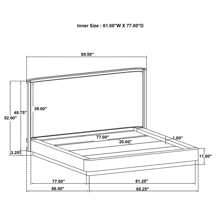 Kailani 4 & 5 Pc Bedroom Set E.King, Cal.King & Queen