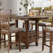 Liberty Furniture Santa Rosa II Pub Table in Antique Honey image