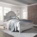 Liberty Magnolia Manor King Panel Bed in Antique White 244-BR-KPB image