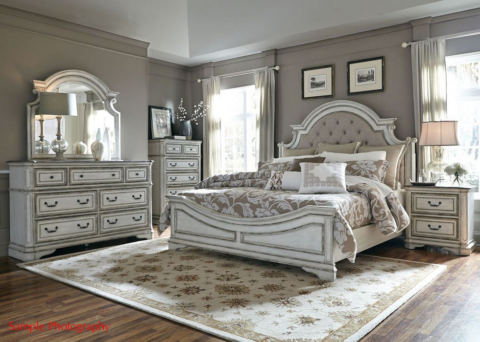 Liberty Magnolia Manor Two Drawer Nightstand in Antique White