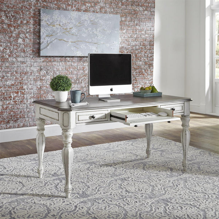 Liberty Magnolia Manor Writing Desk in Antique White image