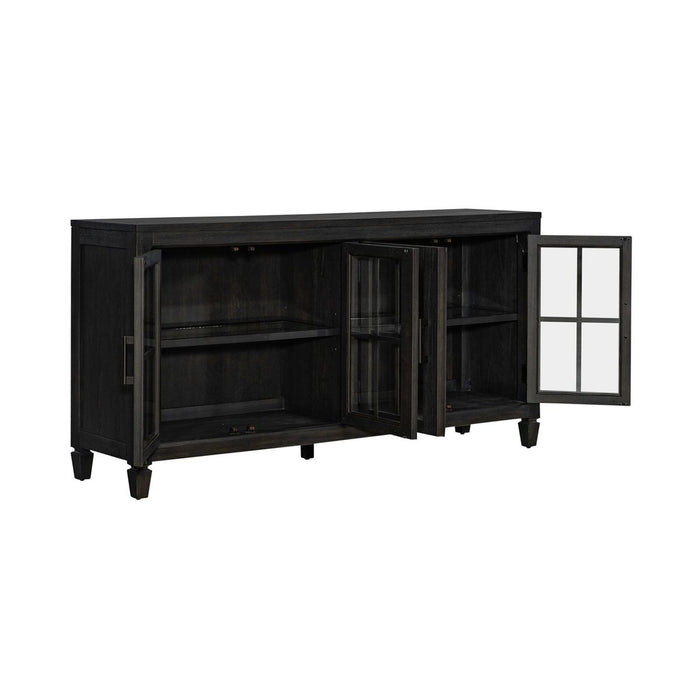 Liberty Furniture Caruso Heights Server in Aged Whiskey