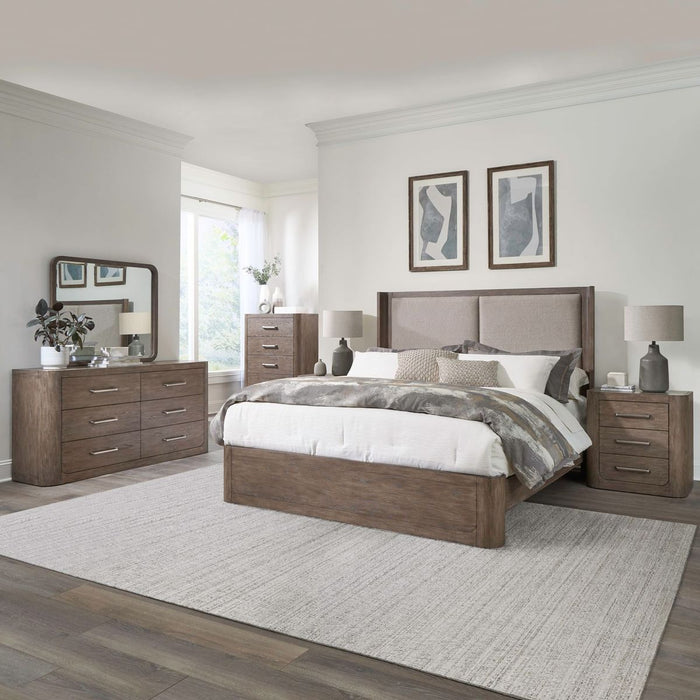 Liberty Furniture South Bend California King Shelter Bed in Burnished Clay
