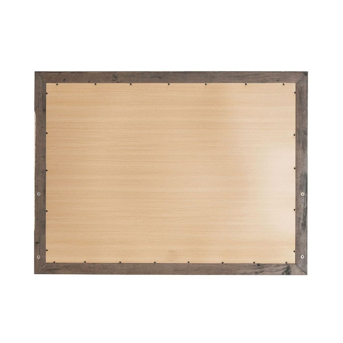 Liberty Furniture Modern Edge Landscape Mirror in Caffe