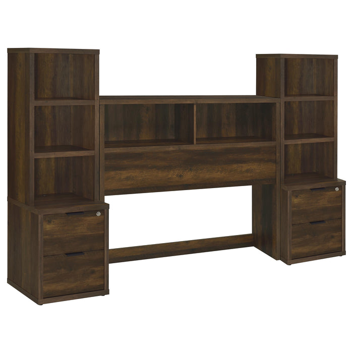Westpark 5 Pc Twin & Full Bedroom Set Black, Brown & Natural