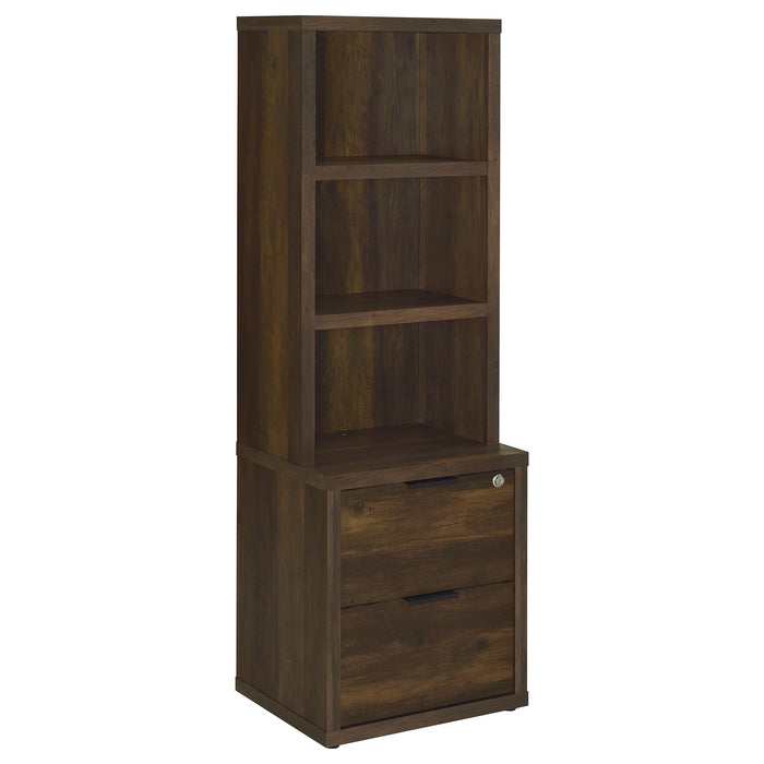 Westpark 5 Pc Twin & Full Bedroom Set Black, Brown & Natural