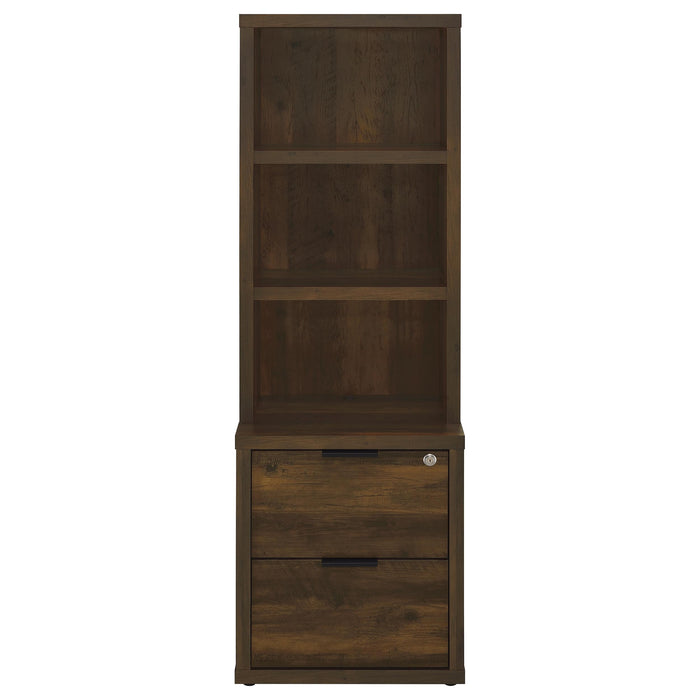 Westpark 5 Pc Twin & Full Bedroom Set Black, Brown & Natural