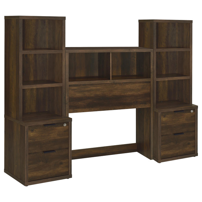 Westpark 5 Pc Twin & Full Bedroom Set Black, Brown & Natural