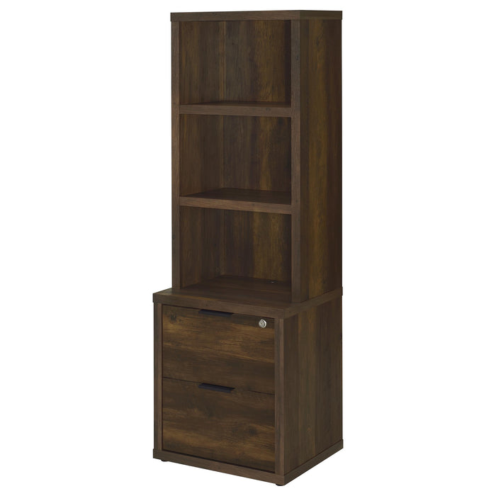 Westpark 5 Pc Twin & Full Bedroom Set Black, Brown & Natural