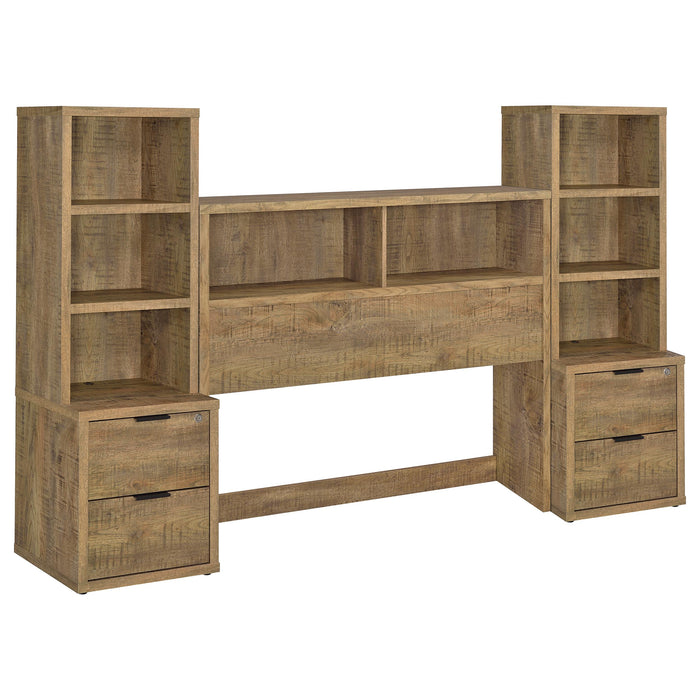 Westpark 5 Pc Twin & Full Bedroom Set Black, Brown & Natural