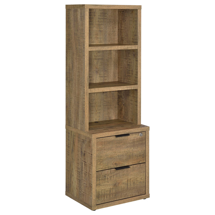 Westpark 5 Pc Twin & Full Bedroom Set Black, Brown & Natural