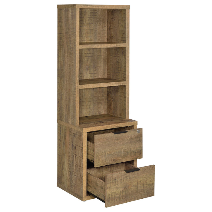 Westpark 5 Pc Twin & Full Bedroom Set Black, Brown & Natural