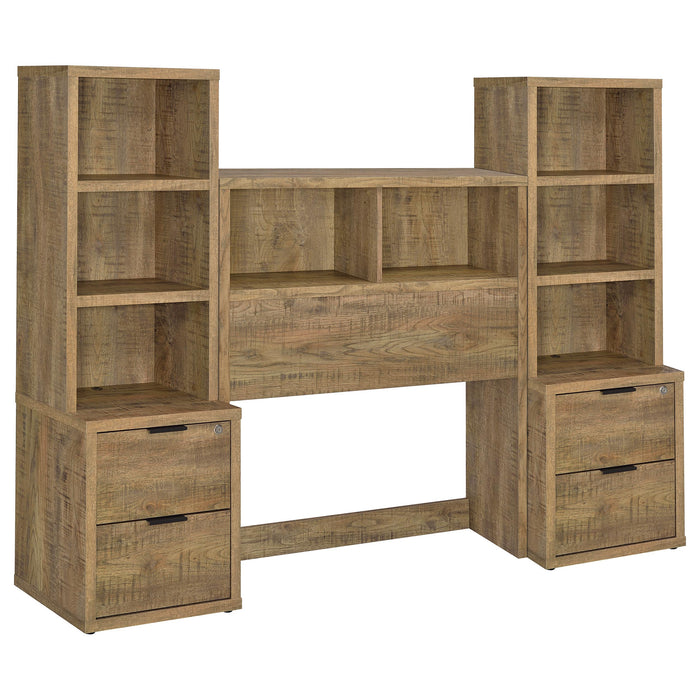 Westpark 5 Pc Twin & Full Bedroom Set Black, Brown & Natural